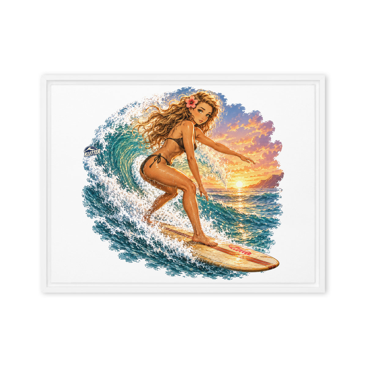 KLETTER STORE Wall Art - Framed Canvas
