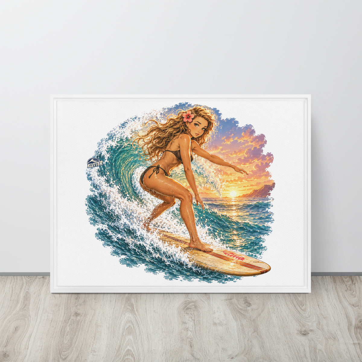 KLETTER STORE Wall Art - Framed Canvas