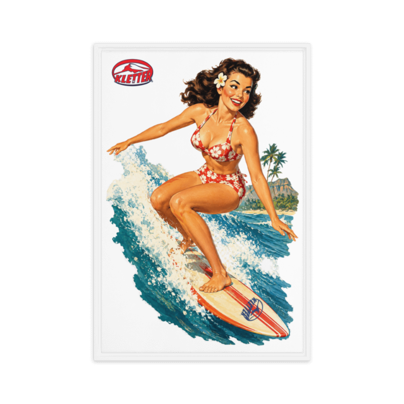 Surf & Chill... Framed canvas 20"x30"