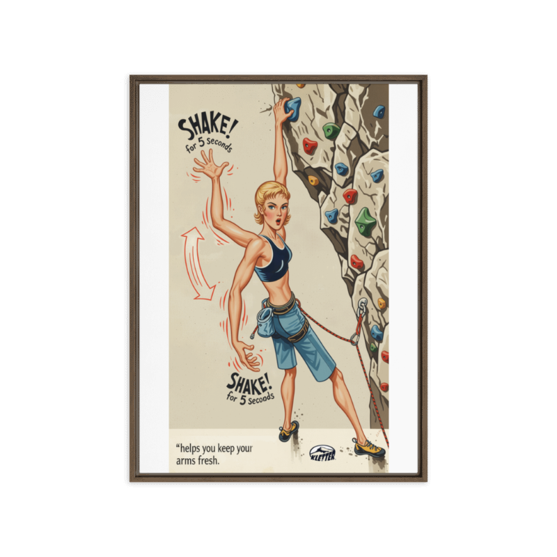 Shake up, shake down.. Framed canvas 20"x28"