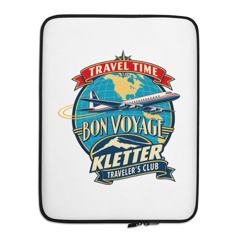 Traveler´s Club, 2 sizes 13"& 15" Laptop Sleeve