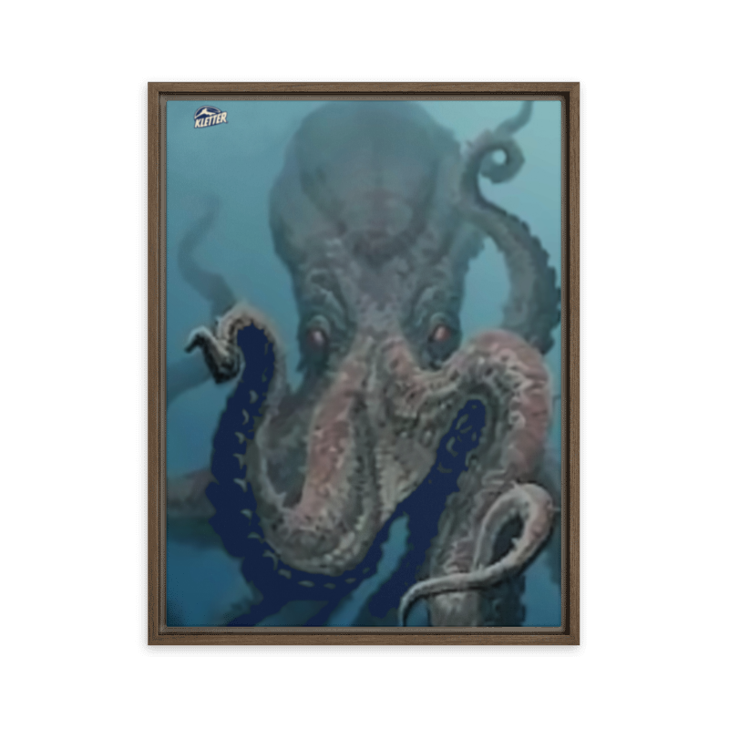 Disturbed Kraken... Framed canvas 18"x24"